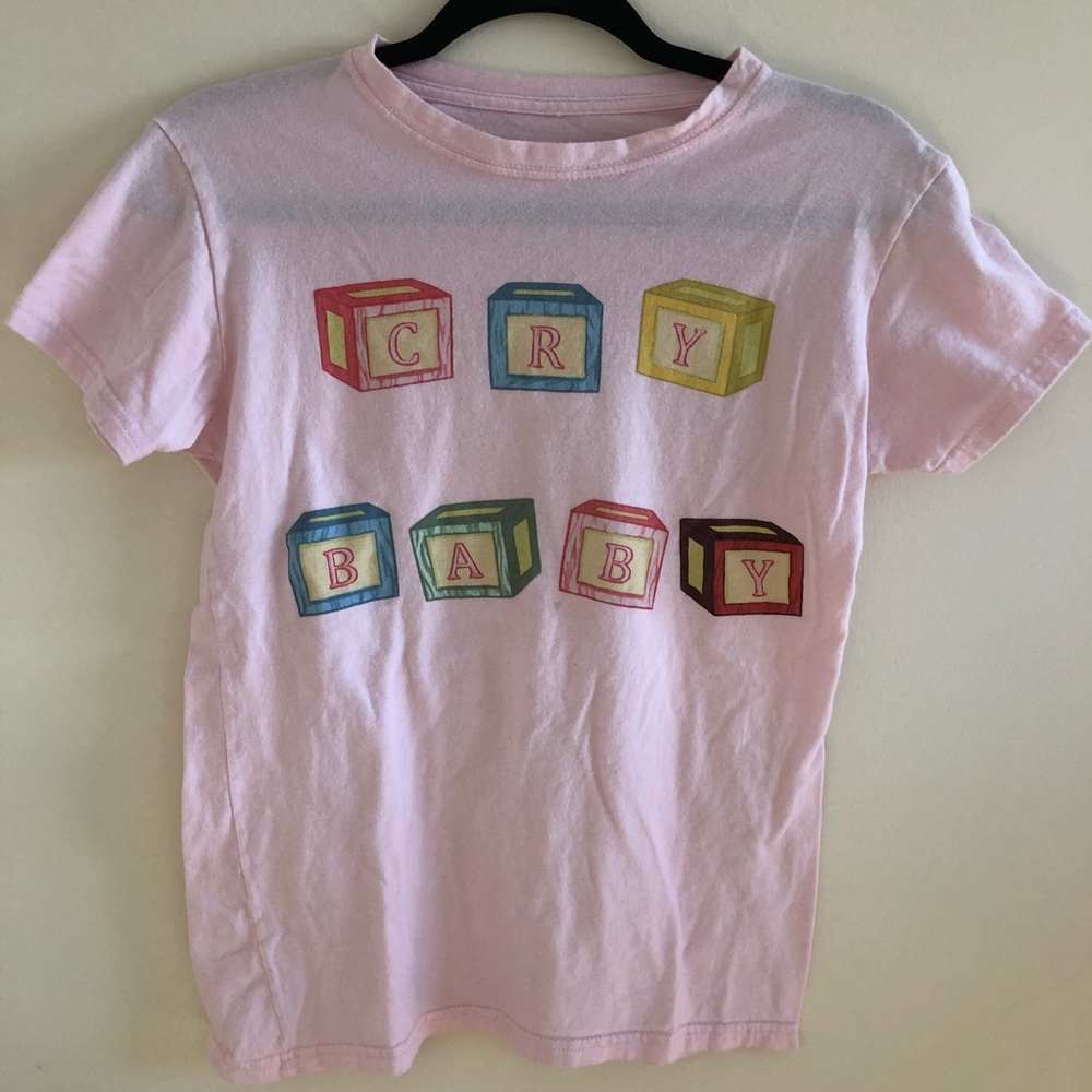 👶🍼 CRYBABY MELANIE MARTINEZ PINK SHIRT